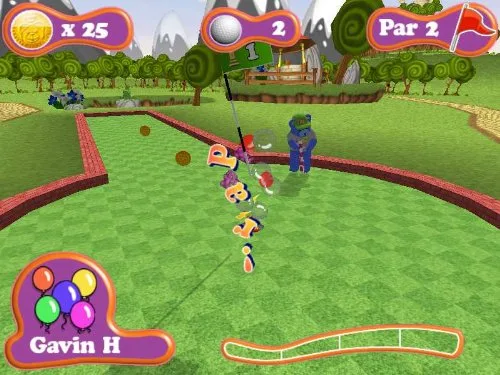 Vista 5 de Gummy Bears Mini Golf - Nintendo Wii