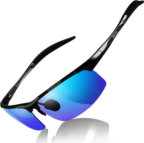 Vista 35 de Duco - Gafas de sol deportivas polarizadas para hombre con protección UV 8177s