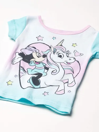 Vista 3 de Disney Pijama de algodón de ajuste cómodo de Minnie Mouse para niña