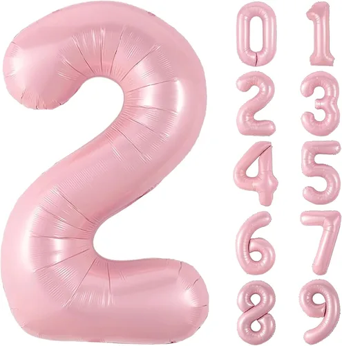Vista 162 de Globos gigantes de números negros de 40 pulgadas, globos de aluminio de Mylar con helio para cumpleaños, globo número 0 para decoración de fiestas