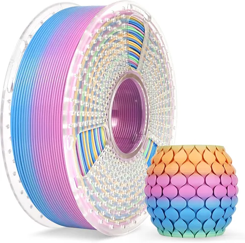 Vista 20 de SUNLU PLA filamento para impresora 3D, 1,75 PLA, precisión dimensional +/- 0.001 in, bobina de 2.2 lb 0.069 in 35.27 oz Pla Negro