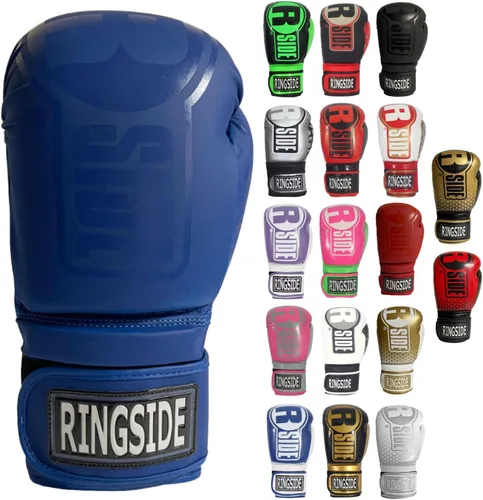 Vista 19 de Ringside Apex - Guantes de boxeo IMF-Tech con soporte seguro para la muñeca, guantes de boxeo sintéticos para hombres y mujeres