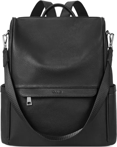 Vista 8 de CLUCI Mochila Bolso para Mujeres de Cuero PU Antirrobo Grande de Diseñador de Moda Bolsa de Viaje Bolsos de Hombro para Damas Purse