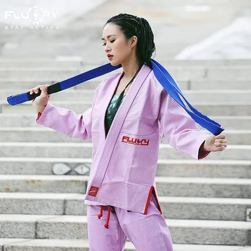 Vista 4 de FLUORY BJJ Gi para mujer traje brasileño Jiu Jitsu para mujer Kimonos y mujer uniforme BJJ