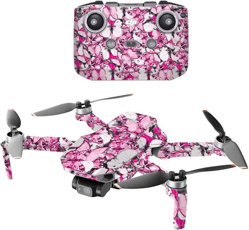 Vista 8 de MightySkins - Compatible con DJI Mini 2 Dron portátil - 90s Fun Funda protectora de vinilo duradera y única Fácil de aplicar, quitar y cambiar