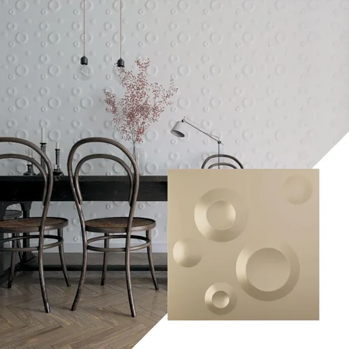 Vista 12 de Ekena Millwork WP12X12COWH Cole EnduraWall - Paneles decorativos de pared 3D de 11 7/8 pulgadas de ancho x 11 7/8 pulgadas de alto, color blanco