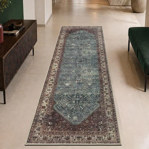 Vista 12 de Keen Home Design - Tapete lavable a máquina con respaldo antideslizante, para entrada, cocina, baño, lavandería, vintage de pelo orto y duradero