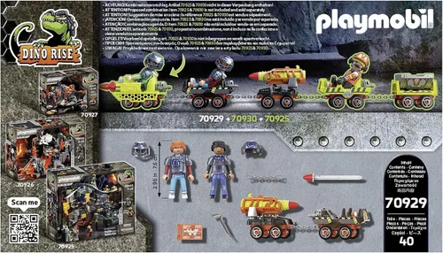 Vista 4 de Playmobil Misil Dino Mine