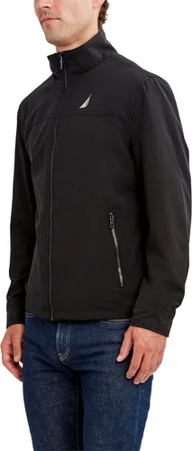 Vista 3 de Nautica Chaqueta de golf ligera y elástica para hombre, con cierre completo