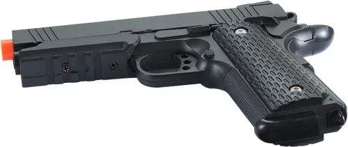 Vista 5 de GoldenBall 250 FPS Durable Airsoft M1911 Spring Airsoft Metal/Steel Slide Pistol