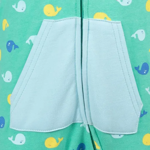 Vista 6 de CoComelon JJ - Overol de forro polar con cremallera para niñas