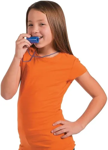 Vista 4 de Fun Express - Blue Air Blaster - Juguetes - Noisemakers - Spirit Noisemakers - 12 Piezas