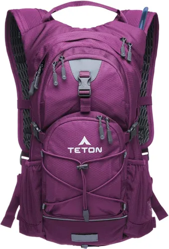 Vista 19 de Teton Oasis/Trailrunner Mochila de hidratación – Paquete de agua ligera con bolsa de 2L/3L para senderismo, correr, ciclismo, ciclismo – Tamaños
