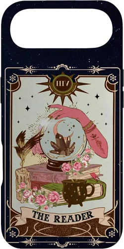 Vista 27 de Tarot Card Lover Tarot Reader Fortune Teller Book Lover Funda para iPhone 17