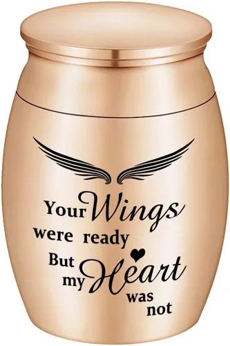 Vista 12 de Dletay Urnas pequeñas para cenizas humanas, recuerdo de 1.6 pulgadas, de acero inoxidable, mini urna conmemorativa de mariposa para mujeres y hombres