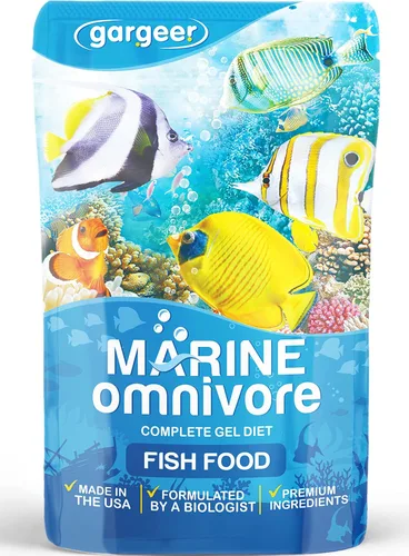 Vista 8 de Gargeer Alimento de pescado cíclido africano de 3 onzas para criadores avanzados. Dieta completa de gel cíclidos africanos para jóvenes y adultos.