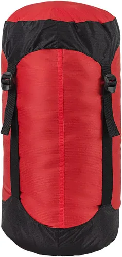 Vista 10 de Saco de compresión de nailon para saco de dormir, organizador de bolsas ligeras para camping, mochilero, senderismo Azul
