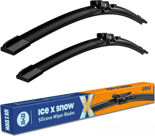 Vista 75 de Escobillas limpiaparabrisas repelentes al agua de 13"+13" de repuesto para JEEP Wrangler TJ 2006 2005 2004 2003 2002 2001 2000 1999 1998 1997