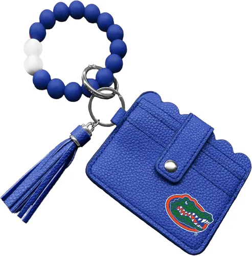 Vista 34 de Littlearth Cartera de pulsera Kansas Jayhawks NCAA, Color del