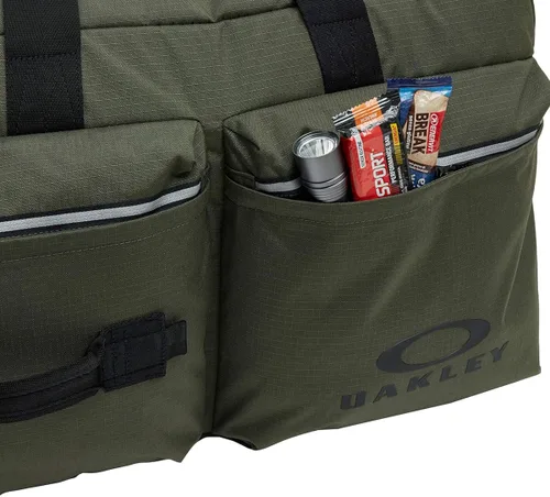 Vista 4 de Oakley Utility Bolsa de lona grande tela de cordura bolsa de viaje de 73 l de capacidad bolsa de viaje con asas mochila con bolsillos con cremallera