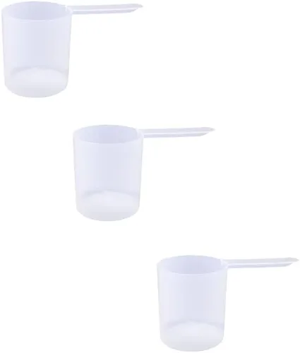 Vista 14 de Cuchara de plástico de mango largo, cucharas medidoras para polvos y gránulos, café, alimentos para mascotas, granos, proteínas, especias y otros