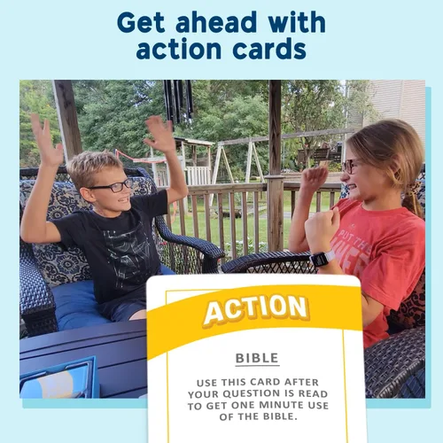 Vista 7 de SO YOU THINK YOU KNOW THE BIBLE, Un divertido juego de preguntas para familias, becas y estudio bíblico. Gran regalo cristiano