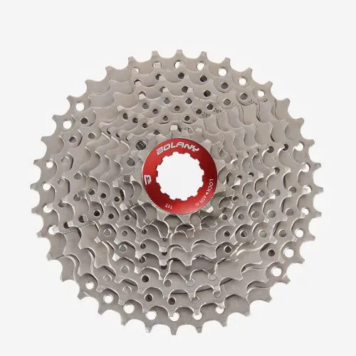 Vista 10 de BOLANY Cassette de 8/9/10 velocidades 11-25T/32T/36T/40T/42T/46T/50T apto para bicicleta MTB, bicicleta de carretera, casete ligero, compatible