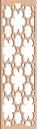 Vista 37 de 9 3/8"W x 24 3/8"H x 1/4"T Southgate Decorativos Paneles De Pared De Madera Calado, Abedul