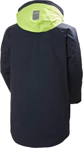 Vista 2 de Helly-Hansen - Chaqueta impermeable para hombre, diseño de océano ártico