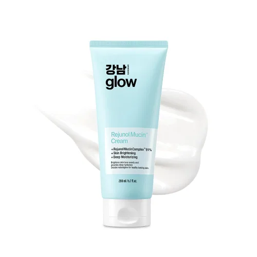 Vista 8 de GANGNAM GLOW Crema reparadora de péptidos de colágeno, hidratante facial con péptidos de colágeno y niacinamida, crema de día y noche con retinol