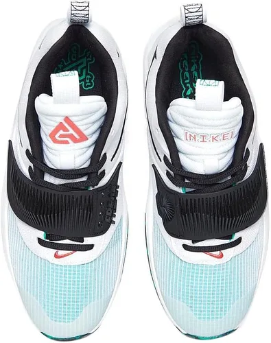 Vista 3 de Nike Tenis de baloncesto Freak 3 (GS) para niños, NegroBlanco-Negro