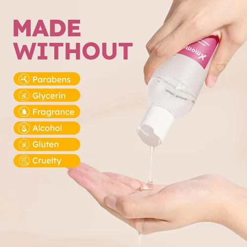 Vista 4 de Lubricante a base de agua ultra suave – Lubricante personal de 8 onzas líquidas para sexo vaginal y anal, lubricante equilibrado de pH sin glicerina