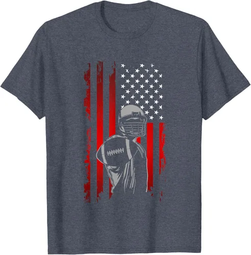 Vista 59 de Camiseta de fútbol americano, Negro