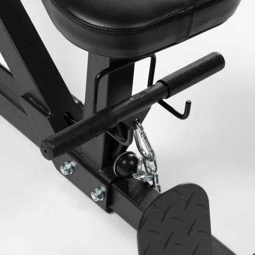 Vista 8 de Titan Fitness Torre LAT con Carga de Placas, Capacidad de 400 LB, Máquina Especializada para la Parte Superior del Cuerpo, Máquina de Cable