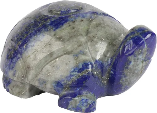 Vista 2 de GEMHUB Estatua de tortuga de lapislázuli tallada a mano aprox. 239.00 quilates, Gema, Lapislázuli natural