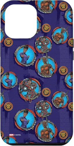 Vista 6 de iPhone 15 Marvel Black Panther: Wakanda Forever Okoye Shuri Ironheart Case