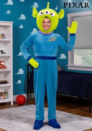 Vista 2 de Disfraz de alienígena de Toy Story de Disney y Pixar para adultos Disfraces de Disney para adultos
