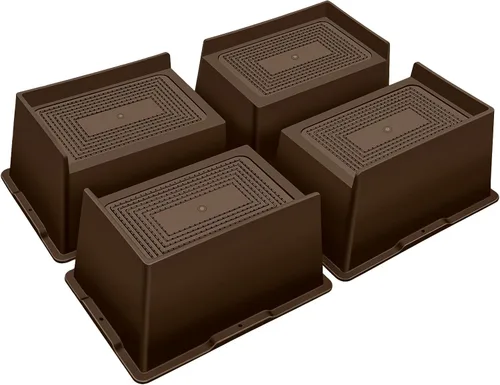 Vista 33 de ANNKUT Elevadores de cama de 2 pulgadas, resistentes, elevadores de sofá de gran tamaño, elevadores de muebles extra anchos para sofá, mesa