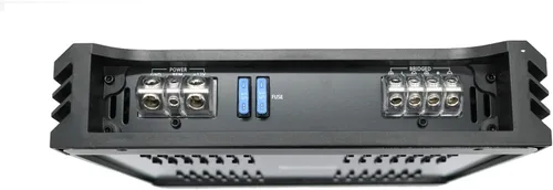 Vista 3 de Audiobank P-1400.2 A/B Clase 2 Canales 1400 W Amplificador de graves estéreo de audio para automóvil con control remoto de graves + kit