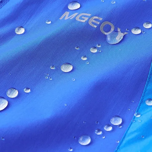 Vista 5 de MGEOY Chamarras impermeables con capucha para niños y niñas