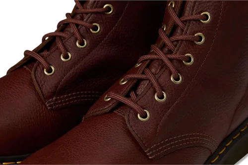 Vista 2 de Dr. Martens, Botines de cuero sin encuadernar 101 para hombre, anacardo, hombre 13, talla M