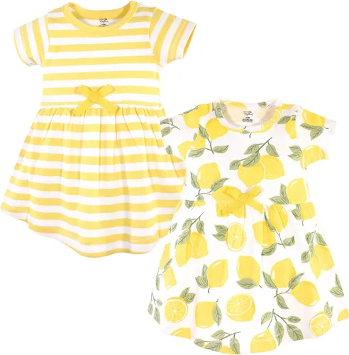 Vista 49 de Touched by Nature - Vestidos de manga corta y manga larga de algodón orgánico para niñas pequeñas, bebés y mujeres Manga larga con flores abstractas