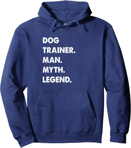 Vista 6 de Dog Trainer Man Myth Legend Pullover Hoodie