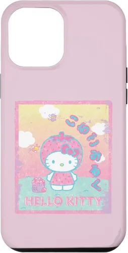 Vista 26 de Hello Kitty Funda de leche de fresa para iPhone 17
