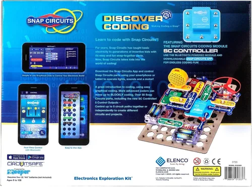 Vista 2 de Snap Circuits - Juguete de codificación STEM para niños a partir de 8 años