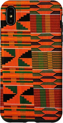 Vista 11 de Kente - Carcasa para iPhone 17, diseño étnico de Ghana, diseño africano