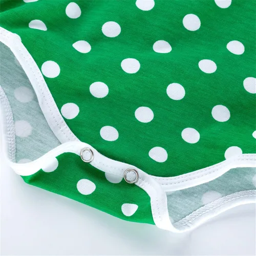 Vista 5 de Conjunto de camisa y pantalones de manga larga con estampado de lunares para niñas y adolescentes