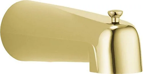 Vista 2 de Delta Faucet RP36497 Caño de bañera para desviador largo pull-up, cromo, .5, 0.5