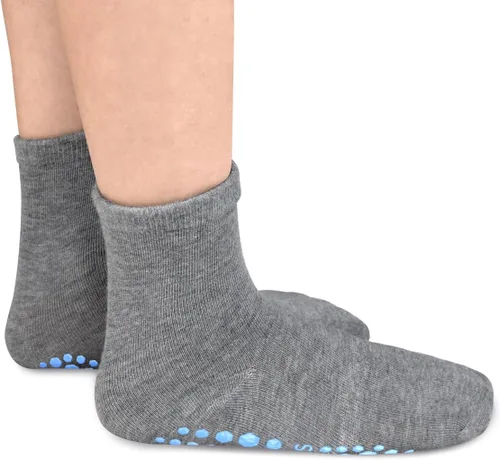 Vista 7 de Tphon Calcetines para niños pequeños con pinzas para niños y niñas, calcetines antideslizantes para niños, 15 pares de calcetines de media