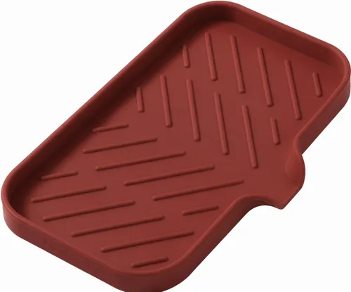 Vista 12 de MicoYang Jaboneras de Baño de Silicona con Boquilla de Drenaje - Organizador de Fregadero de Baño y Cocina, Soporte para Esponja, Bandeja de Jabón